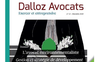 Nouvelle génération d’avocats environnementalistes (Dalloz)